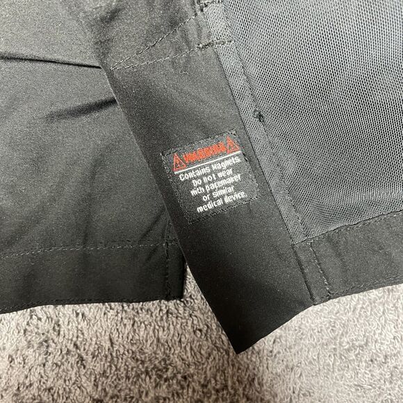 ScotteVest Mens Small Black RFID Travel TEC Vest Jacket Full Zip Pockets - Picture 11 of 15